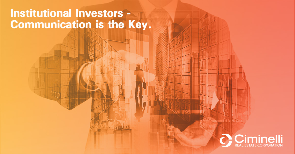 Institutional Investors – Communication is the Key