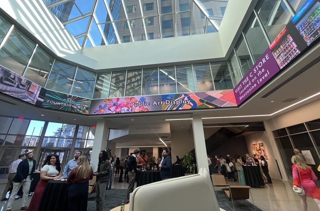 Ciminelli Unveils Latest Public Art Installation at 40-50 Fountain Plaza